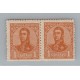 ARGENTINA 1908 GJ 276b PAREJA DE ESTAMPILLAS CON Y SIN FILIGRANA NUEVAS MINT U$ 15